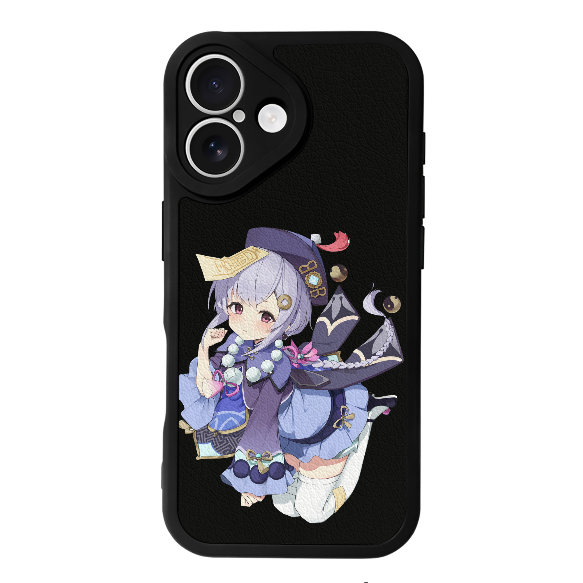げんし神 七七 なな  genshin Nana 【iPhone 16シリーズ対応】シリコンスマホケース（レザー調） 材質：シリコン
